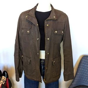 J. Crew Downtown Field Military Style Jacket Size M